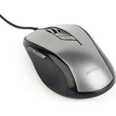 Gembird MOUSE USB OPTICAL BLACK/GREY/MUS-6B-01-BG GEMBIRD