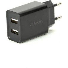 Gembird CHARGER USB UNIVERSAL BLACK/2PORT EG-U2C2A-03-BK GEMBIRD