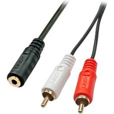 Lindy CABLE ADAPTER AUDIO/VIDEO/0.25M 35677 LINDY