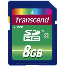 Transcend MEMORY SDHC 8GB/CLASS4 TS8GSDHC4 TRANSCEND