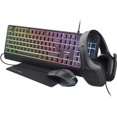 Trust KEYBOARD +MOUSE GXT792 QUADROX/4-IN-1 BUNDLE ENG 25155 TRUST