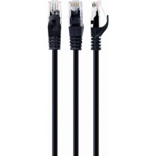 Gembird PATCH CABLE CAT6 UTP 1.5M/BLACK PP6U-1.5M/BK GEMBIRD