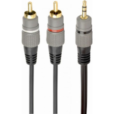 Gembird CABLE AUDIO 3.5MM TO 2RCA 1.5M/GOLD CCA-352-1.5M GEMBIRD