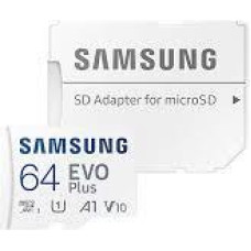 Samsung MEMORY MICRO SDXC EVO+ 64GB/V10 W/A MB-MC64SA/EU SAMSUNG