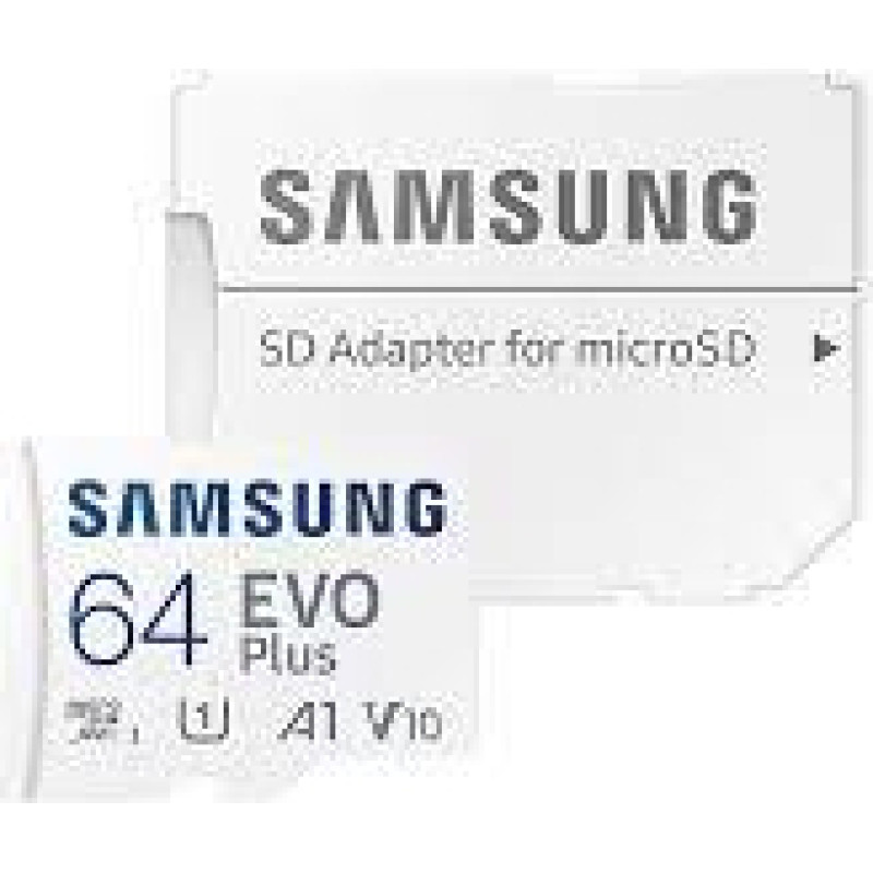 Samsung MEMORY MICRO SDXC EVO+ 64GB/V10 W/A MB-MC64SA/EU SAMSUNG