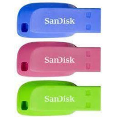 Sandisk By Western Digital MEMORY DRIVE FLASH USB2 16GB/3PCS SDCZ50C-016G-B46T SANDISK