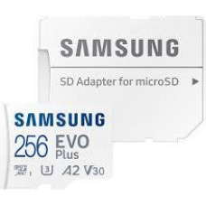 Samsung MEMORY MICRO SDXC EVO+ 256GB/V30 W/A MB-MC256SA/EU SAMSUNG