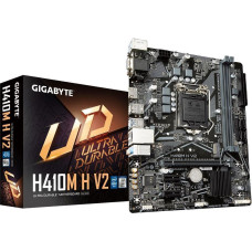 Gigabyte Mainboard|GIGABYTE|Intel H470 Express|LGA1200|Micro-ATX|Memory DDR4|Memory slots 2|2xPCI-Express 3.0 1x|1xPCI-Express 3.0 16x|1xM.2|1x15pin D-sub|1xHDMI|2xAudio-In|1xAudio-Out|4xUSB 2.0|2xUSB 3.2|1xPS/2|1xRJ45|H410MHV21.7