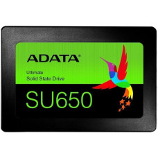 Adata SSD|ADATA|SU650|1TB|SATA 3.0|Write speed 450 MBytes/sec|Read speed 520 MBytes/sec|2,5