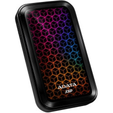 Adata External SSD|ADATA|SE770G|1TB|USB 3.2|Write speed 800 MBytes/sec|Read speed 1000 MBytes/sec|ASE770G-1TU32G2-CBK