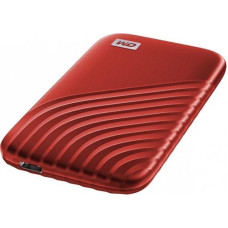 Western Digital External SSD|WESTERN DIGITAL|My Passport|2TB|USB-C|USB 3.2|Write speed 1000 MBytes/sec|Read speed 1050 MBytes/sec|WDBAGF0020BRD-WESN