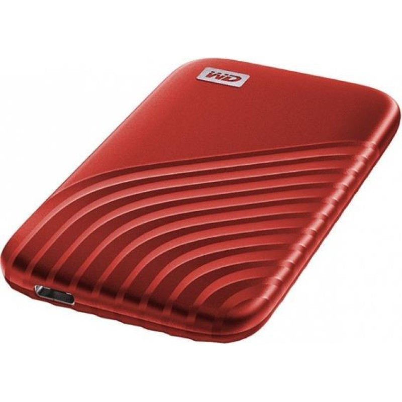 Western Digital External SSD|WESTERN DIGITAL|My Passport|2TB|USB-C|USB 3.2|Write speed 1000 MBytes/sec|Read speed 1050 MBytes/sec|WDBAGF0020BRD-WESN