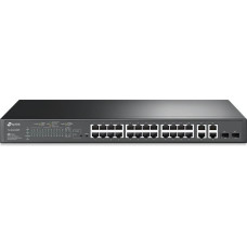 Tp-Link Switch|TP-LINK|TL-SL2428P|Rack|PoE+ ports 24|250 Watts|TL-SL2428P