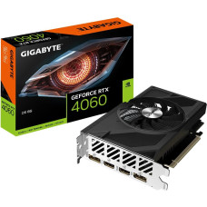 Gigabyte Graphics Card|GIGABYTE|NVIDIA GeForce RTX 4060|8 GB|GDDR6|128 bit|PCIE 4.0 16x|Dual Slot Fansink|2xHDMI|2xDisplayPort|GV-N4060D6-8GD