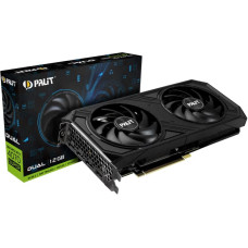 Palit Graphics Card|PALIT|NVIDIA GeForce RTX 4070 SUPER|12 GB|GDDR6X|192 bit|PCIE 4.0 16x|GPU 1980 MHz|1xHDMI|3xDisplayPort|NED407S019K9-1043D