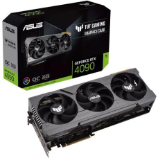 Asus Graphics Card|ASUS|NVIDIA GeForce RTX 4090|24 GB|GDDR6X|384 bit|PCIE 4.0 16x|2xHDMI|3xDisplayPort|TUF-RTX4090-O24G-GAMING