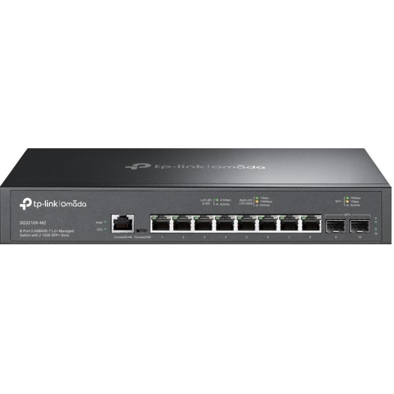 Tp-Link NET SWITCH 8PORT 1000M 2SFP+/OMADA SG3210X-M2 TP-LINK