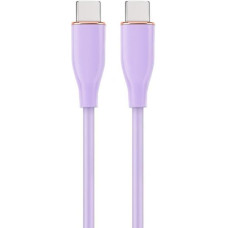 Gembird CABLE USB-C 1.5M PREMIUM VIOL./CC-USB2S-CMCM-1.5M-P GEMBIRD