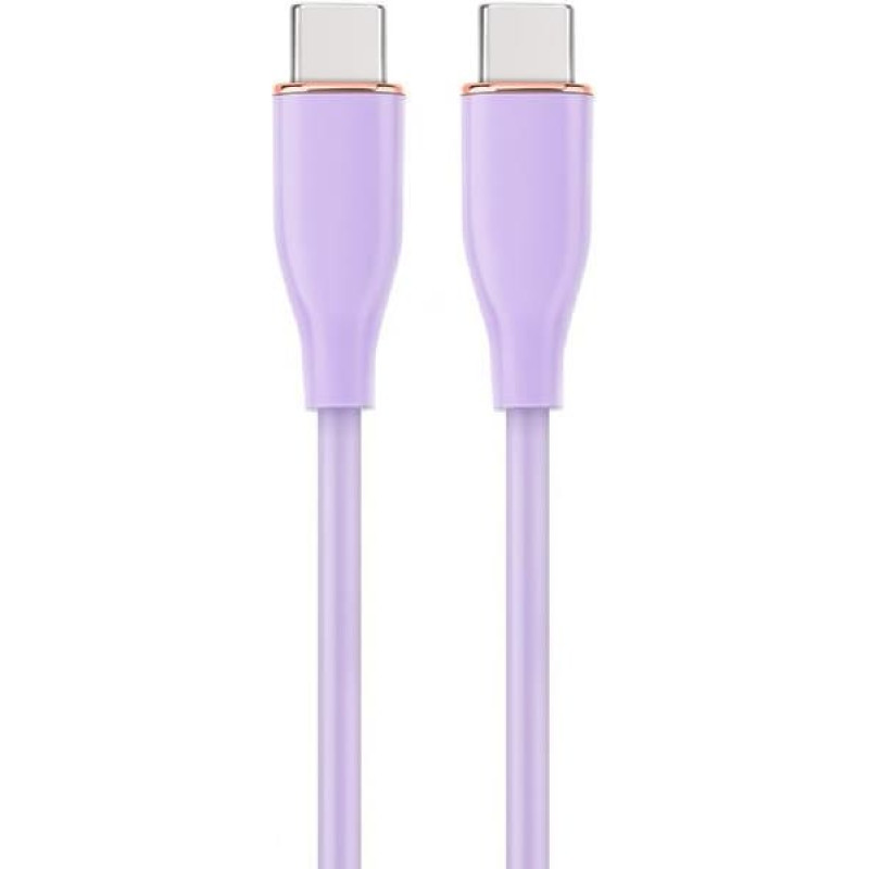 Gembird CABLE USB-C 1.5M PREMIUM VIOL./CC-USB2S-CMCM-1.5M-P GEMBIRD