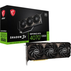 MSI Graphics Card|MSI|NVIDIA GeForce RTX 4070 Ti SUPER|16 GB|GDDR6X|PCIE 4.0 16x|Dual Slot Fansink|1xHDMI|3xDisplayPort|RTX4070TISUP16GSHAD3XOC