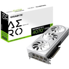 Gigabyte Graphics Card|GIGABYTE|NVIDIA GeForce RTX 4070 Ti SUPER|16 GB|GDDR6X|256 bit|PCIE 4.0 16x|GPU 2655 MHz|Triple slot Fansink|1xHDMI|3xDisplayPort|GV-N407TSAEROOC-16GD