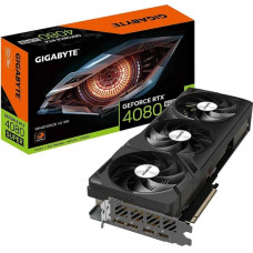 Gigabyte Graphics Card|GIGABYTE|NVIDIA GeForce RTX 4080 SUPER|16 GB|GDDR6X|256 bit|PCIE 4.0 16x|GPU 2550 MHz|Triple slot Heatpipe|1xHDMI|3xDisplayPort|GV-N408SWF3V2-16GD1.0