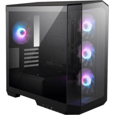 MSI Case|MSI|MidiTower|Case product features Transparent panel|Not included|MicroATX|Colour Black|MAGPANOM100RPZ