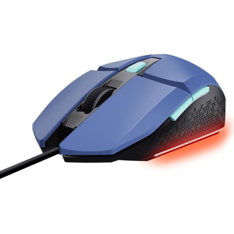 Trust MOUSE USB OPTICAL BLUE/GXT109B FELOX 25067 TRUST