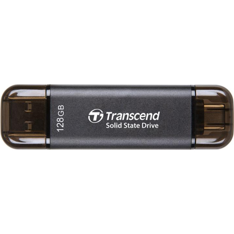 Transcend External SSD|TRANSCEND|ESD310C|128GB|USB-C|USB|3D NAND|TS128GESD310C