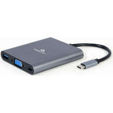 Gembird I/O ADAPTER USB-C TO HDMI/USB3/6IN1 A-CM-COMBO6-01 GEMBIRD