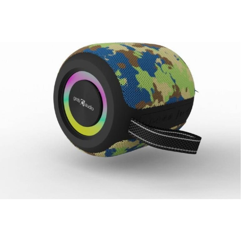 Gembird SPEAKER BLUETOOTH/CAMO SPK-BT-LED-05-CM GEMBIRD