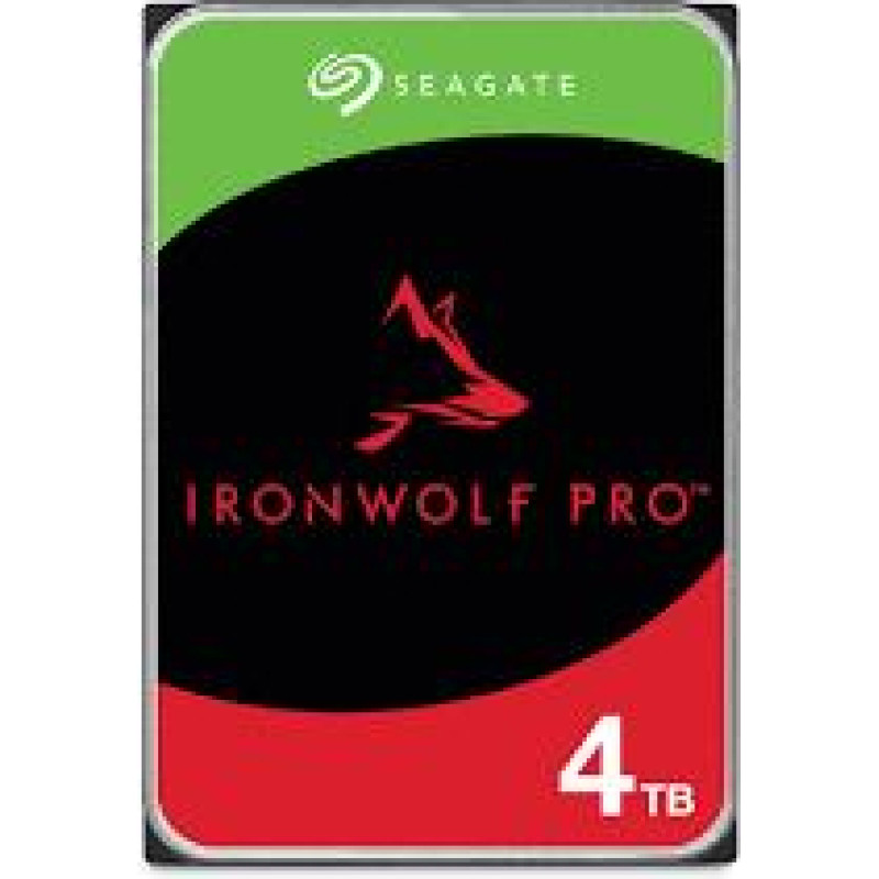 Seagate HDD|SEAGATE|IronWolf Pro|4TB|SATA|256 MB|7200 rpm|3,5