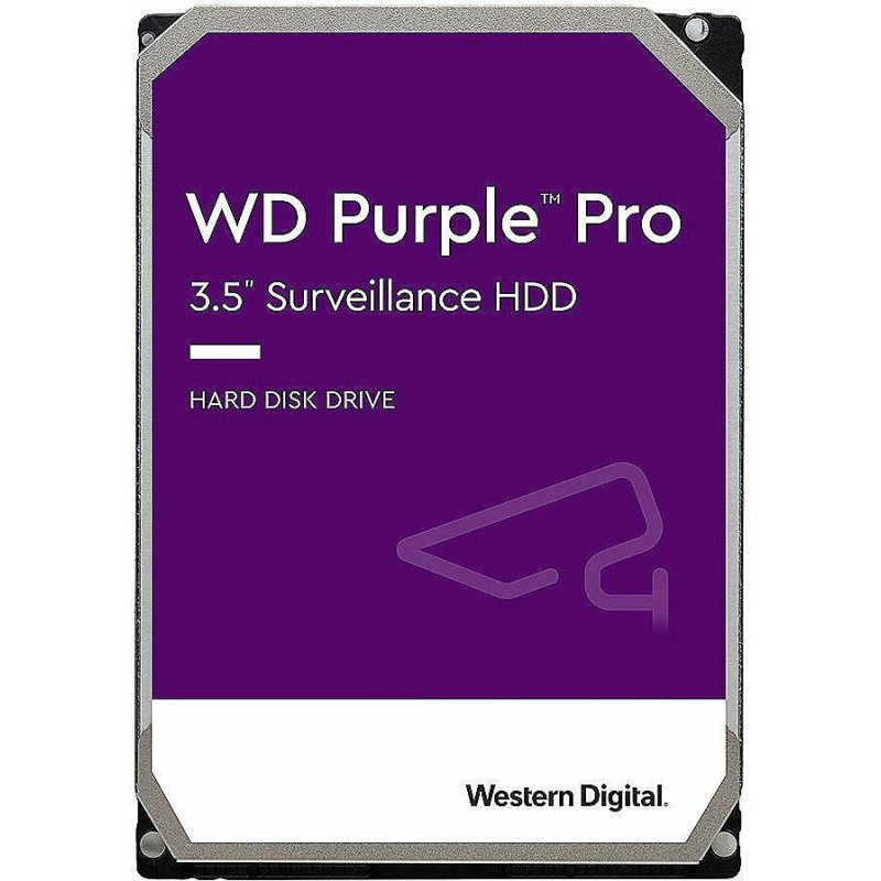 Western Digital HDD|WESTERN DIGITAL|Purple|14TB|SATA|512 MB|7200 rpm|3,5