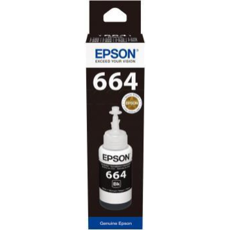 Epson INK BOTTLE BLACK T6641 70ML/C13T66414A EPSON