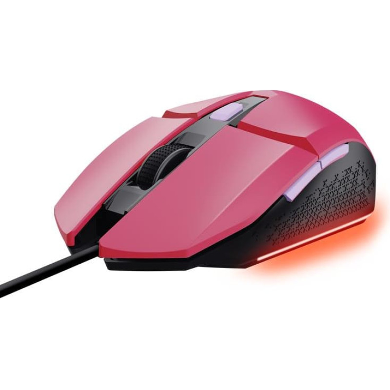 Trust MOUSE USB OPTICAL GAMING PINK/GXT109P FELOX 25068 TRUST