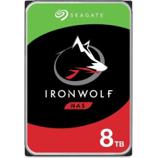 Seagate HDD|SEAGATE|IronWolf|8TB|SATA 3.0|256 MB|7200 rpm|Discs/Heads 5/10|3,5