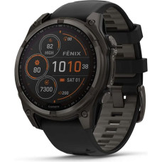 Garmin SMARTWATCH FENIX 8 SAPP. SOLAR/BLACK/GRAY 010-02906-11 GARMIN