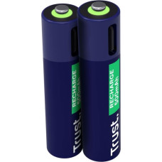 Trust BATTERY RECH. LI-ION AAA 1.5V/500MAH USB-C 2PACK 25585 TRUST