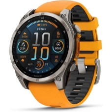 Garmin SMARTWATCH FENIX 8 SAPPHIRE/ORANGE 010-02905-11 GARMIN