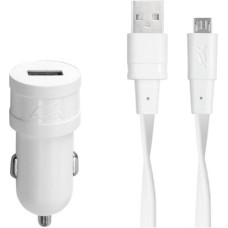 Rivacase MOBILE CHARGER CAR USB 1PORT/WHITE VA4211 W00 RIVACASE