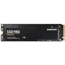 Samsung SSD|SAMSUNG|980|1TB|M.2|PCIE|NVMe|MLC|Write speed 3000 MBytes/sec|Read speed 3500 MBytes/sec|2.38mm|TBW 600 TB|MTBF 1500000 hours|MZ-V8V1T0BW