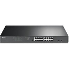 Tp-Link Switch|TP-LINK|TL-SG1218MPE|Desktop/pedestal|Rack|16x10Base-T / 100Base-TX / 1000Base-T|PoE+ ports 16|192 Watts|TL-SG1218MPE