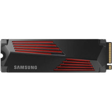 Samsung SSD|SAMSUNG|990 PRO with Heatsink|2TB|M.2|PCIE|NVMe|MLC|Write speed 6900 MBytes/sec|Read speed 7450 MBytes/sec|2.3mm|TBW 1200 TB|MTBF 1500000 hours|MZ-V9P2T0CW