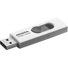 Adata MEMORY DRIVE FLASH USB2 64GB/WHITE AUV220-64G-RWHGY ADATA