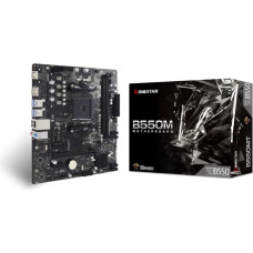 Biostar Mainboard|BIOSTAR|AMD B550|SAM4|Micro-ATX|Memory DDR4|Memory slots 2|2xPCI-Express 3.0 1x|1xPCI-Express 3.0 16x|1xPCI-Express 4.0 16x|1xM.2|1x15pin D-sub|1xHDMI|1xDisplayPort|6xUSB 2.0|6xUSB 3.2|1xUSB-C|3xAudio port|B550MT