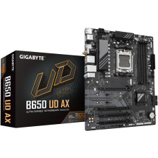 Gigabyte Mainboard|GIGABYTE|AMD B650|SAM5|ATX|Memory DDR5|Memory slots 4|1xPCI-Express 16x|3xPCI-Express 3.0 16x|3xM.2|1xHDMI|1xDisplayPort|6xUSB 2.0|2xUSB 3.2|1xUSB-C|1xRJ45|3xAudio port|B650UDAX1.0Y1