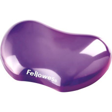 Fellowes MOUSE PAD CRYSTAL GEL/PURPLE 9144104 FELLOWES