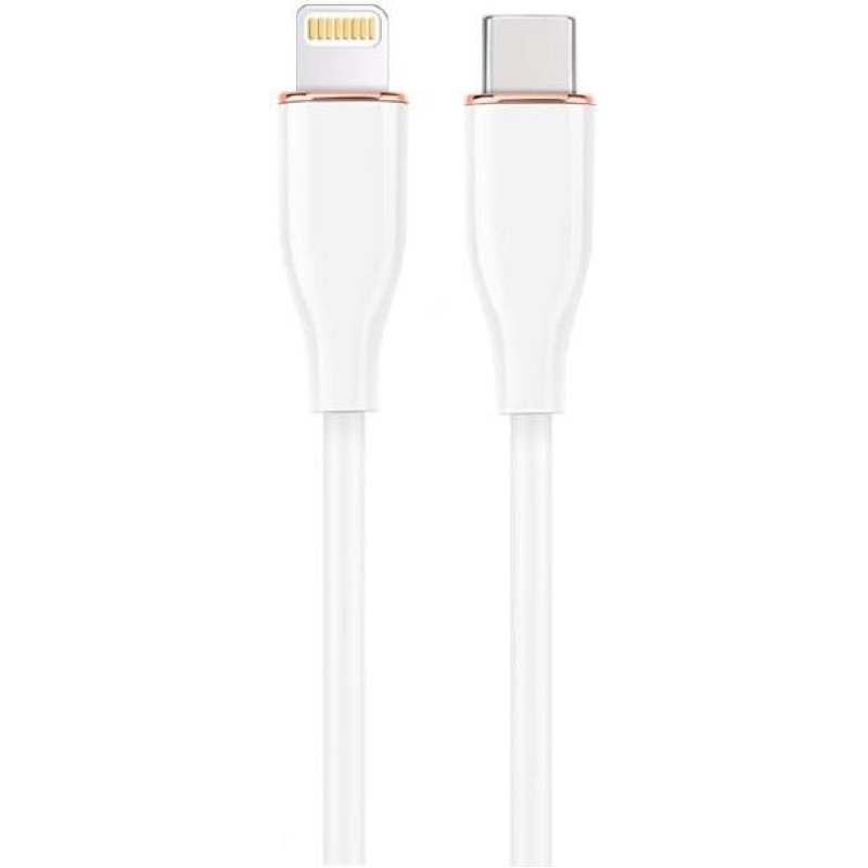 Gembird CABLE LIGHTNING TO USB-C 1.5M/CC-USB2S-CM8PM-1.5M-W GEMBIRD