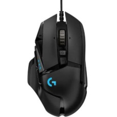 Logitech MOUSE USB OPTICAL G502 HERO/BLACK 910-005471 LOGITECH