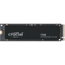 Crucial SSD|CRUCIAL|T705|1TB|M.2|PCIe Gen5|NVMe|Write speed 10200 MBytes/sec|Read speed 13600 MBytes/sec|TBW 600 TB|CT1000T705SSD3